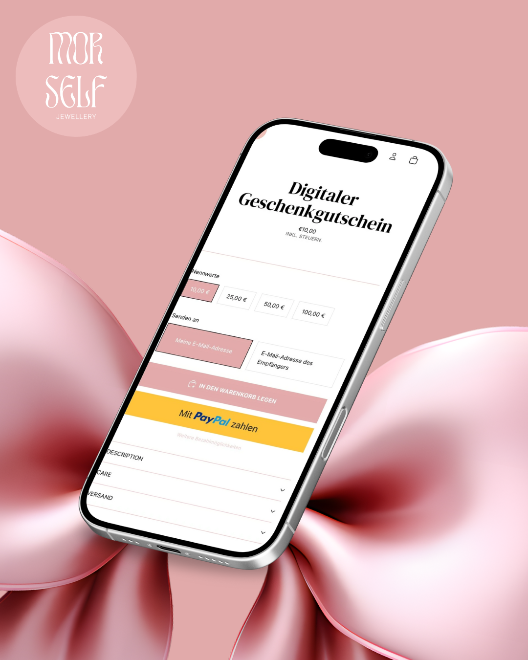 Digitaler Geschenkgutschein