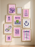Matcha Poster Set